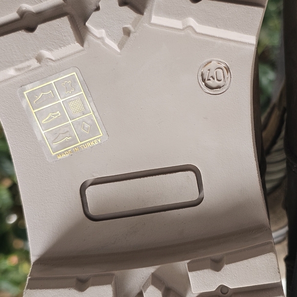 Stella Womens Size 9 / 40 Brown Tan Combat Boots Lace Up NEW - Picture 4 of 17